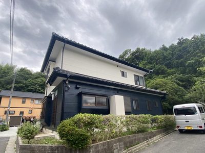 外壁塗装（ツートン） 施工後