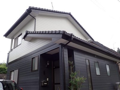 外壁塗装（付帯部含む） 施工後