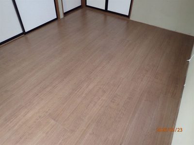 内装リフォーム(畳→フローリング) 施工後